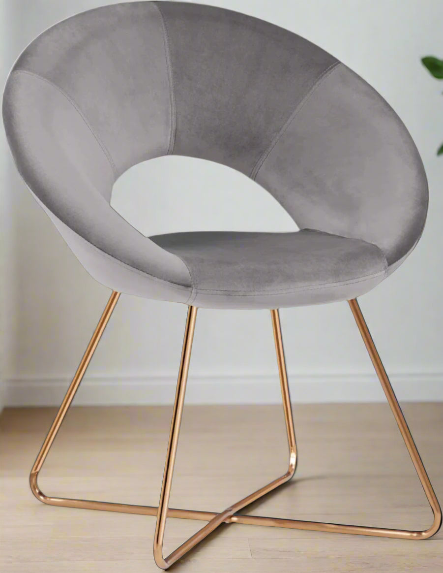 Déhome Accent Vanity Chair Velvet