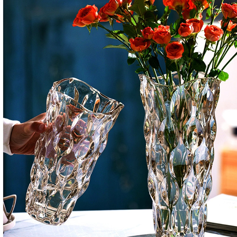 Cactus Crystal Vase