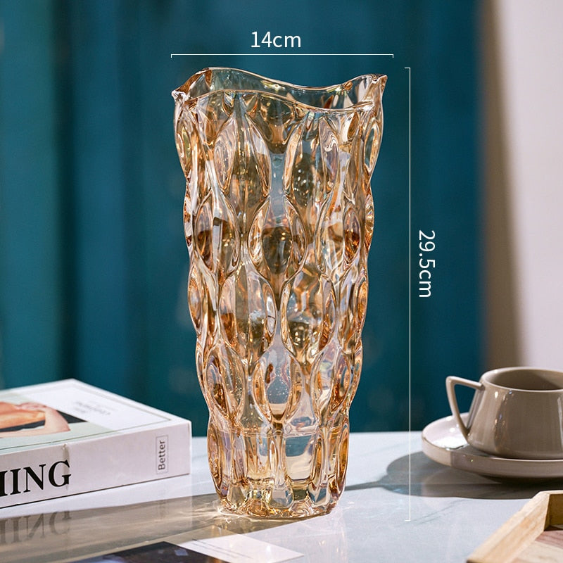 Cactus Crystal Vase