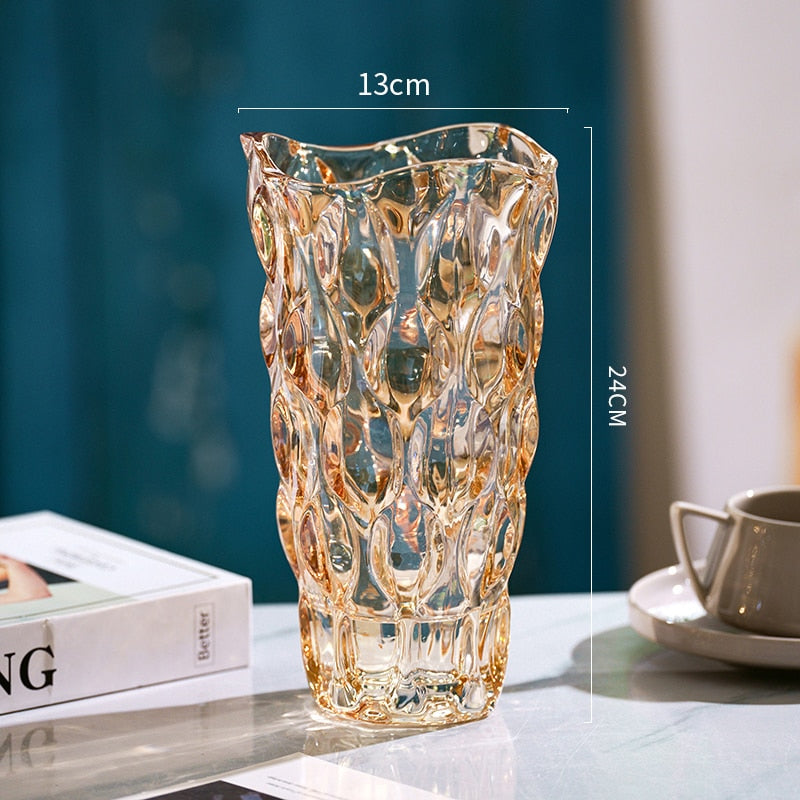 Cactus Crystal Vase