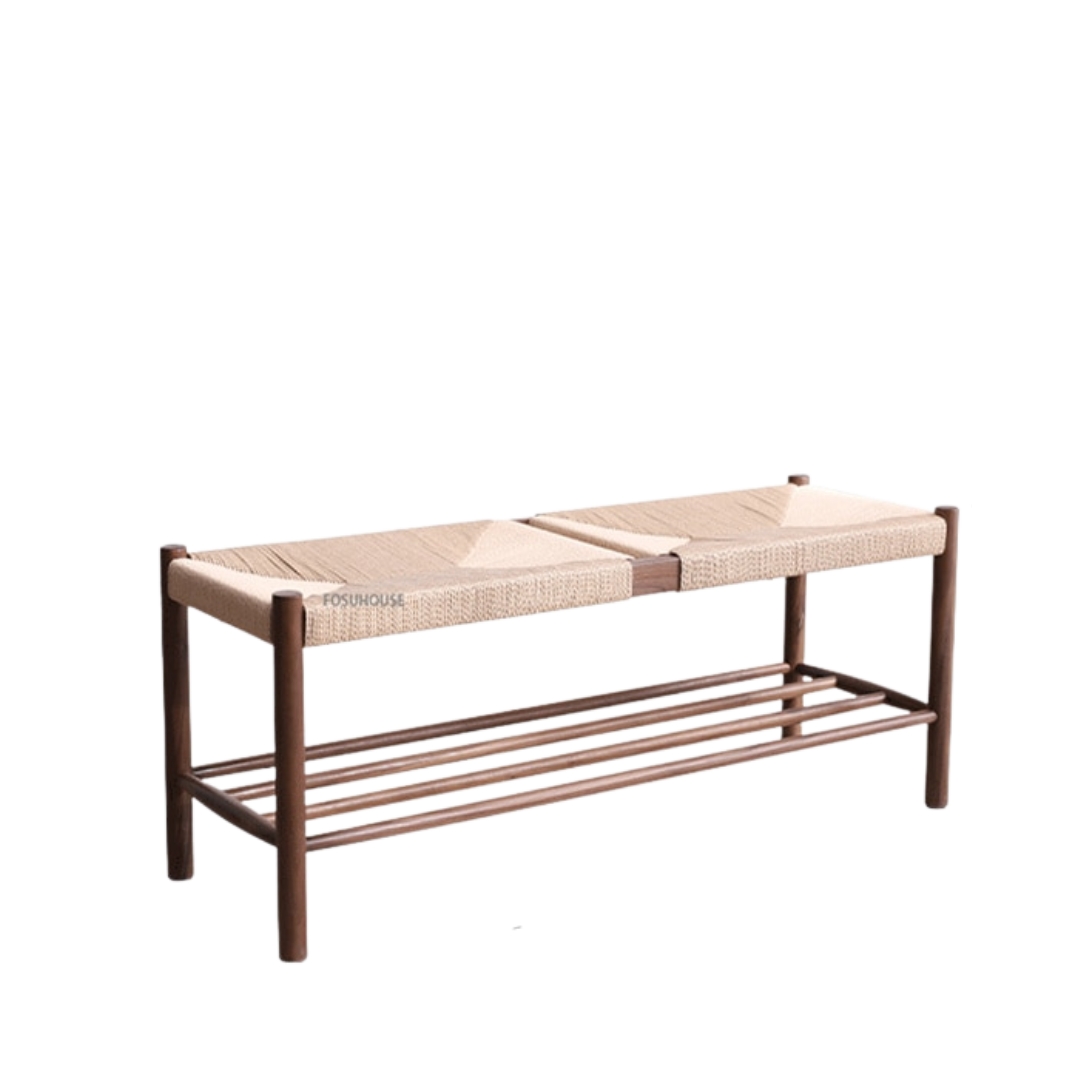 Woven Rope Bench