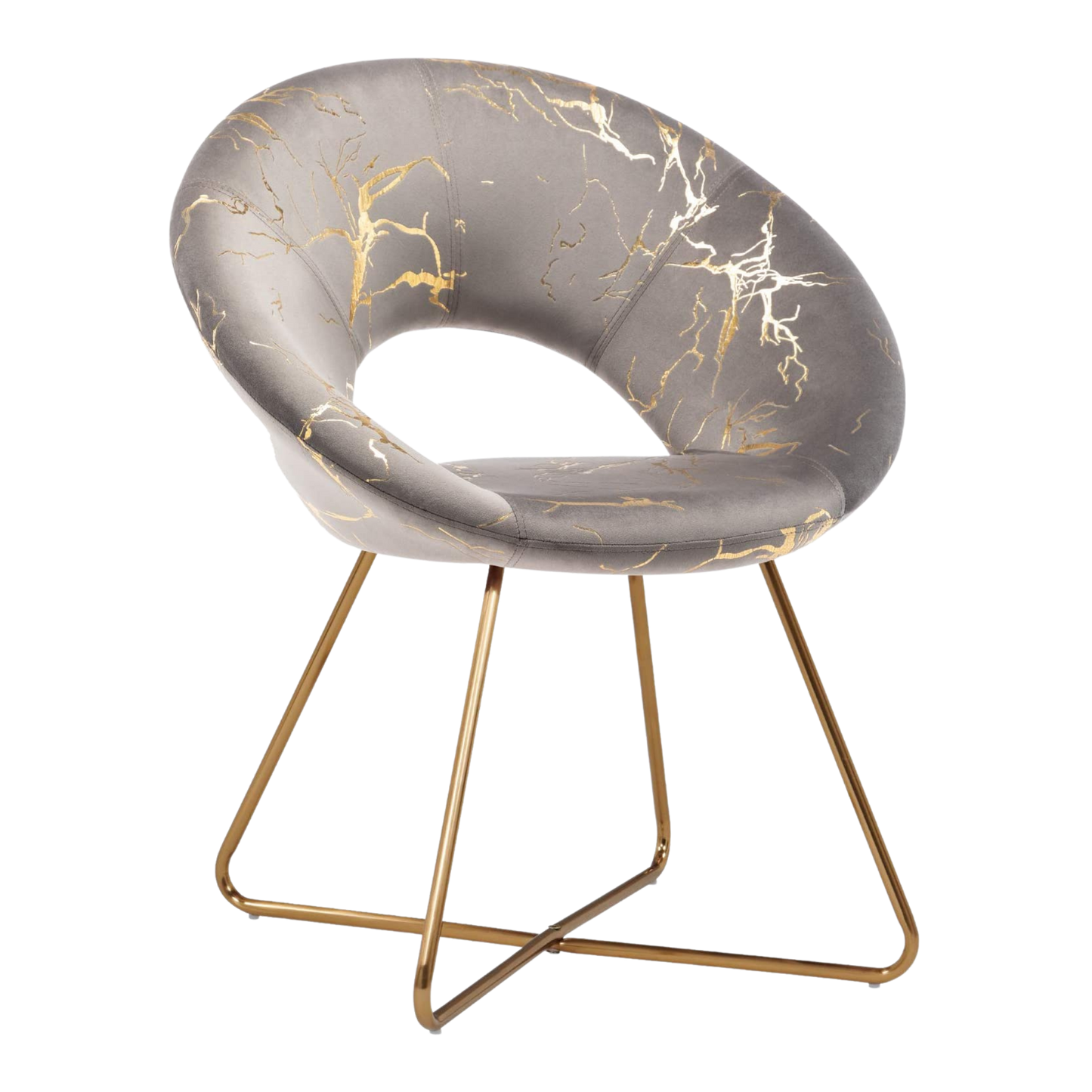 Déhome Accent Vanity Chair Velvet