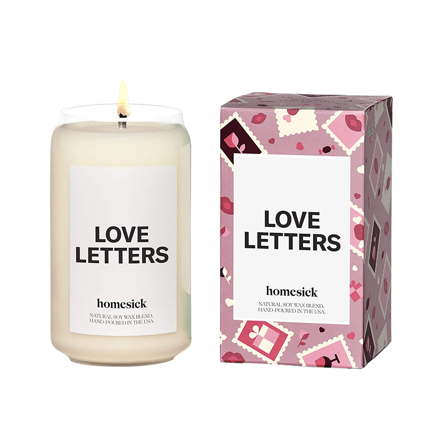 Homesick Scented Candle, Love Letters
