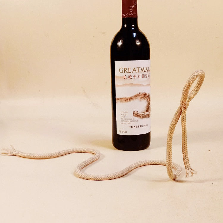 Wine Bottle Holder - Freestanding Rack, Tabletop Decor
