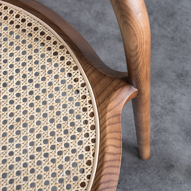 Rattan Antique Dining Chair