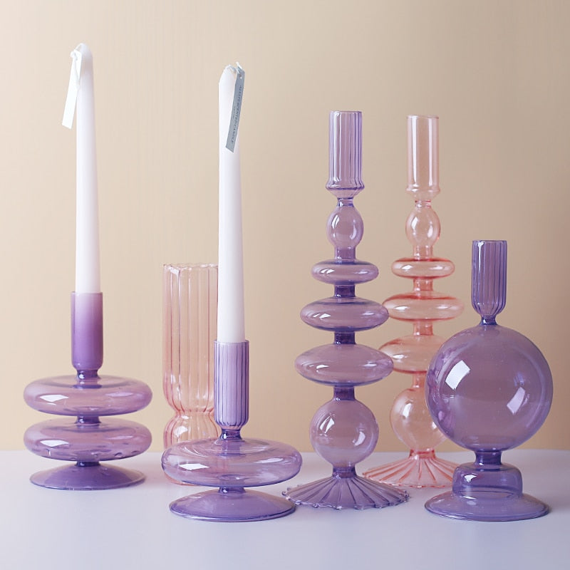 Lavender Dreams Candlestick