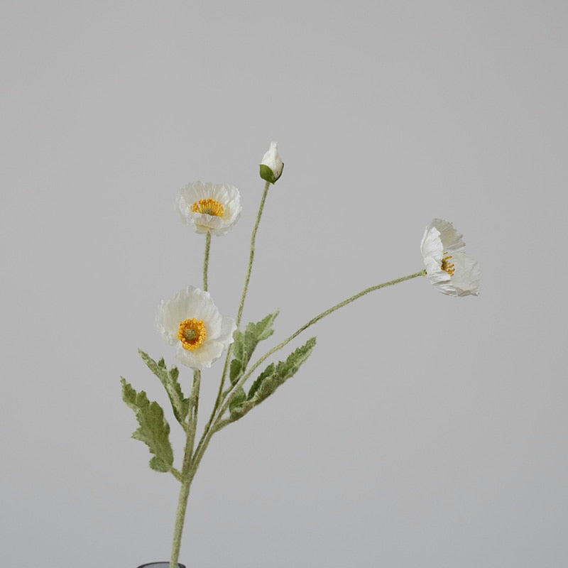 SiLK Poppy Spray (5 Stems)