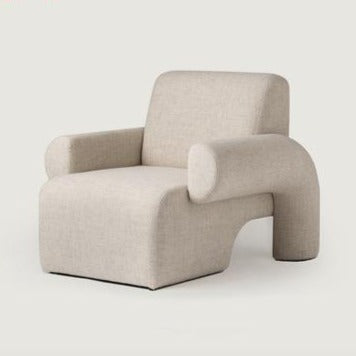 Corduroy Single Sofa Accent Chair