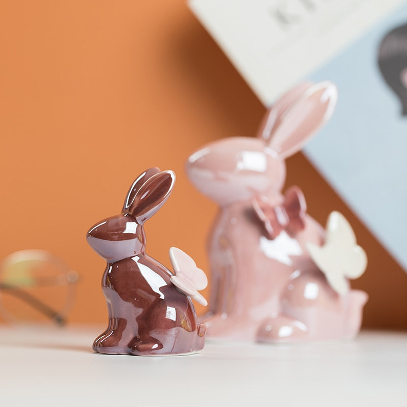 Stoneware Easter Bunny