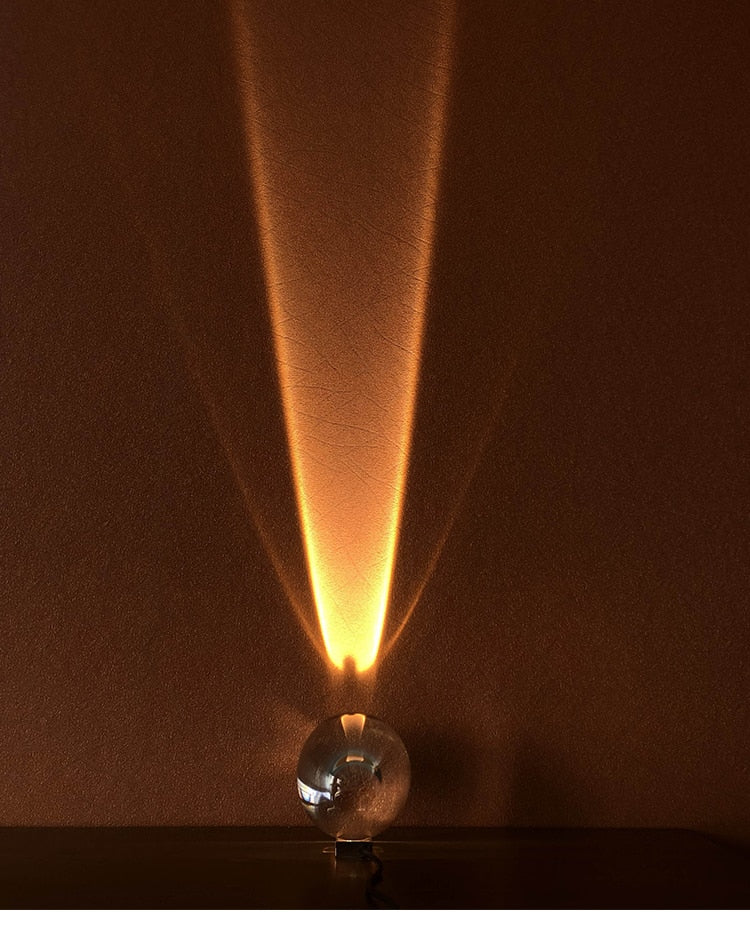 Italian Crystal - Eye Of The Sky Night Projector