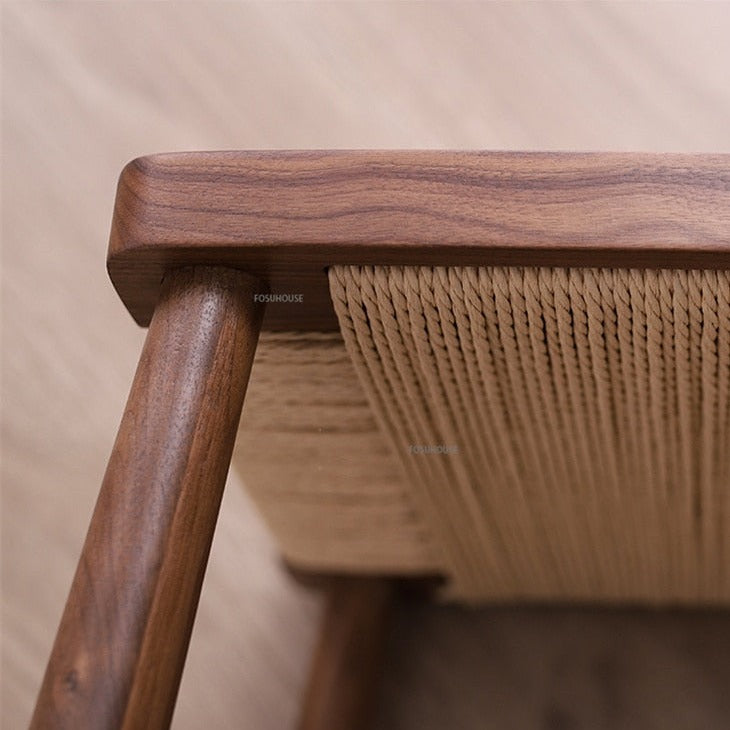 Woven Rope Bench