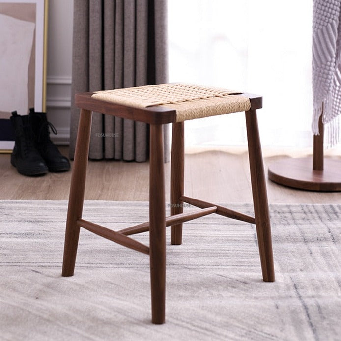 Woven Rope Bench