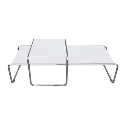 Chrome Nesting Coffee Table