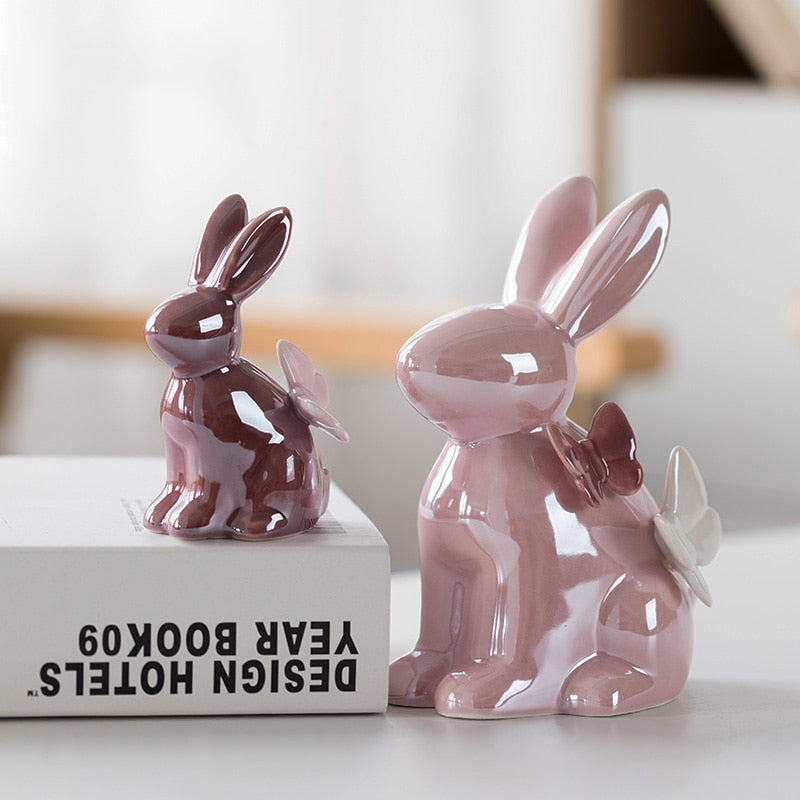 Stoneware Easter Bunny