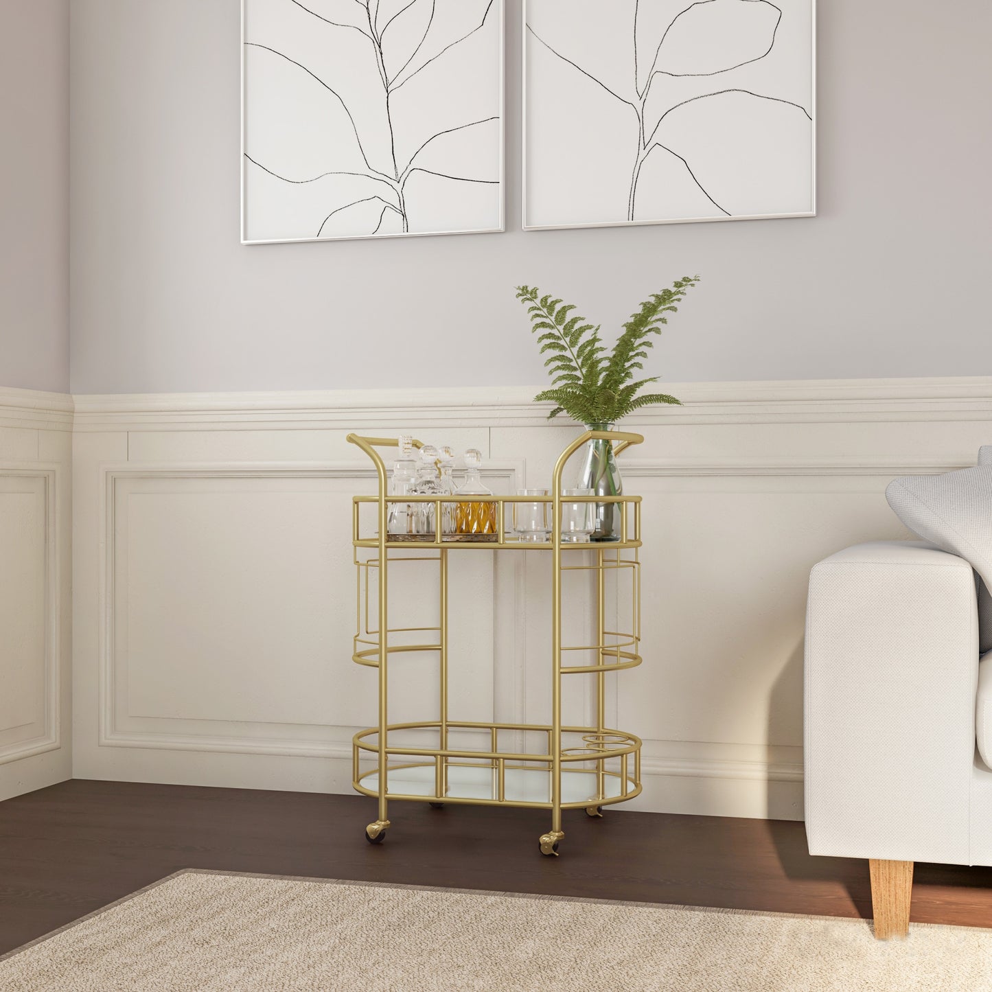 Gatsby Bar Cart