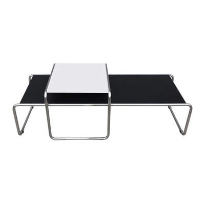 Chrome Nesting Coffee Table