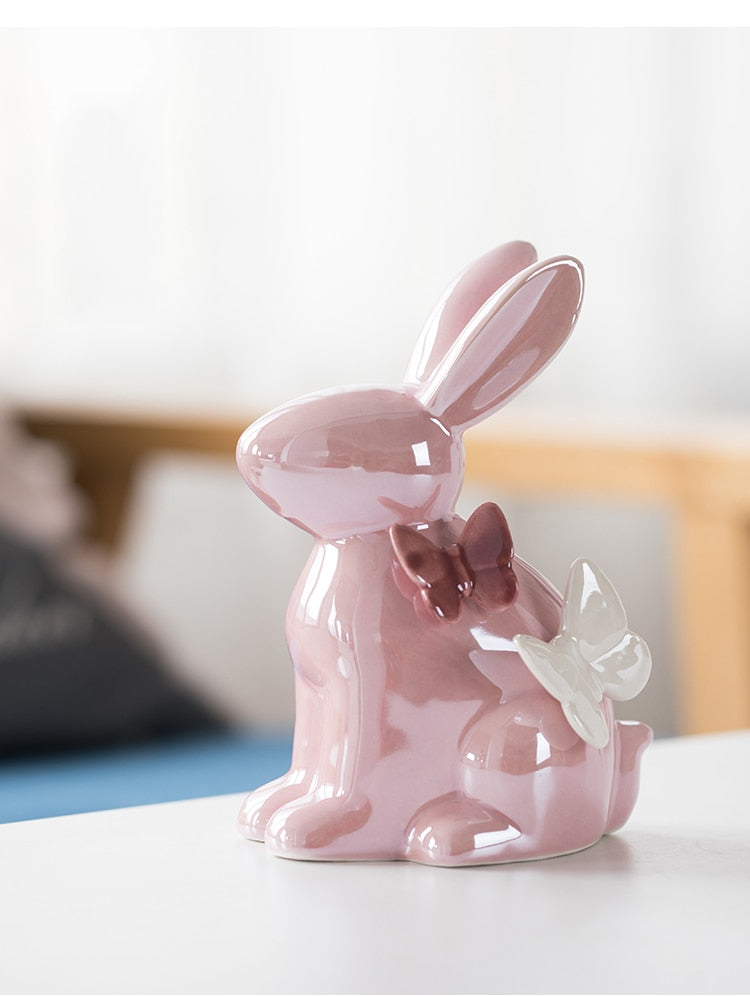 Stoneware Easter Bunny