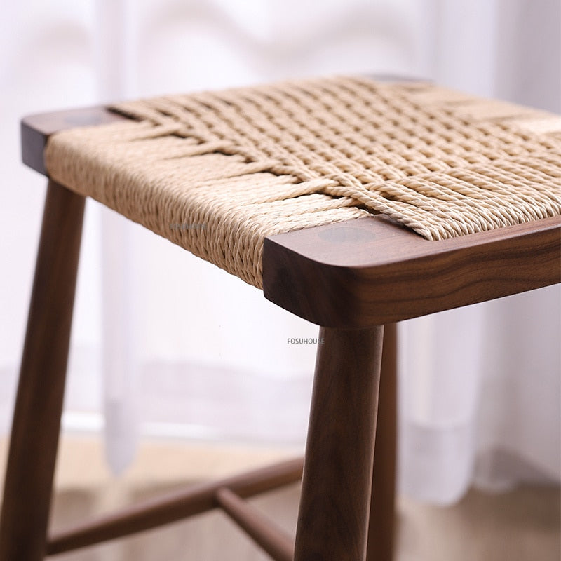 Woven Rope Bench