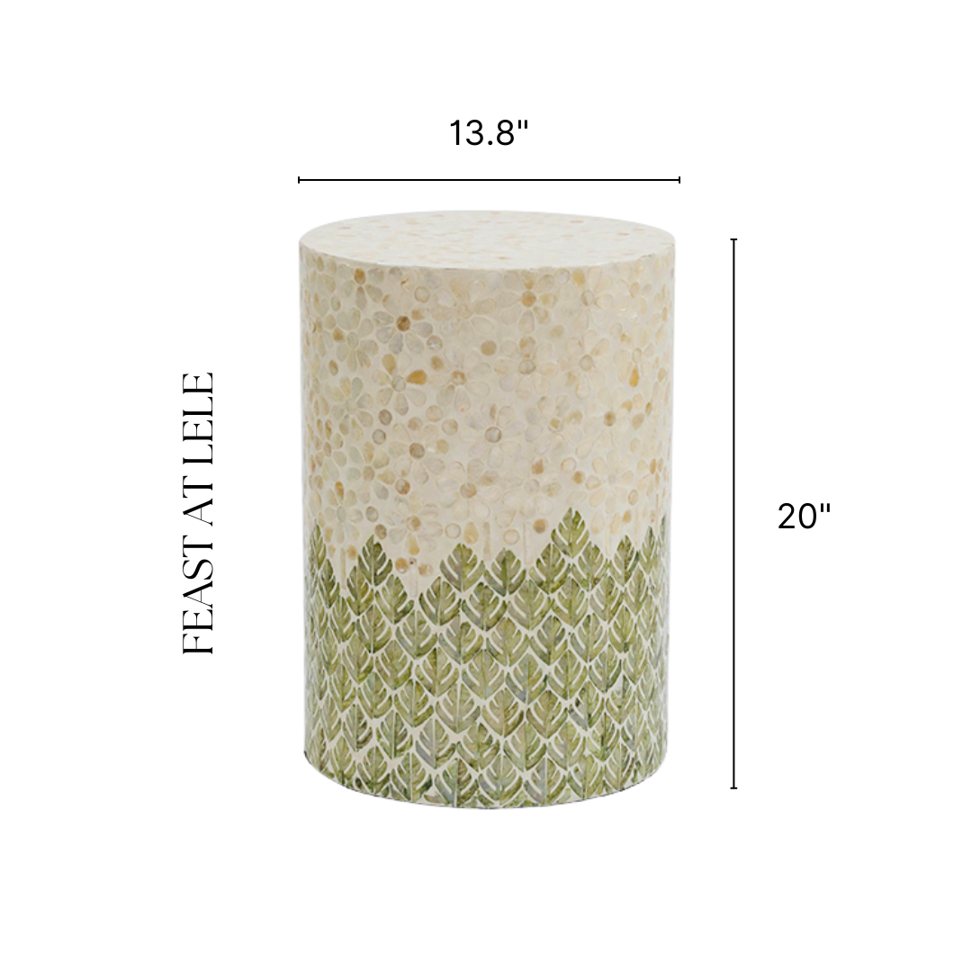 Seashells End Table - Feast At Lele