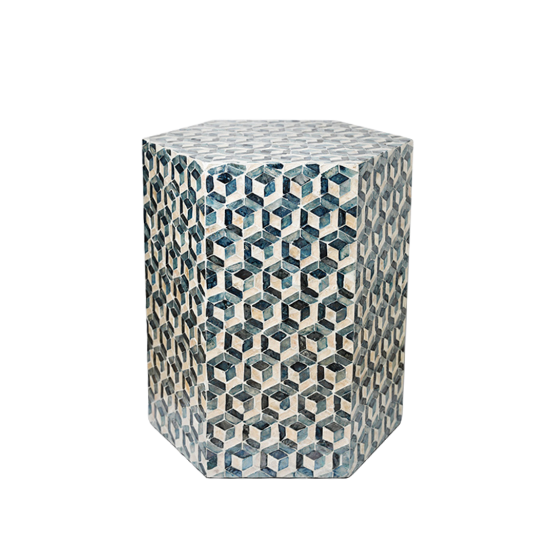 Seashells End Table - Inception Rise