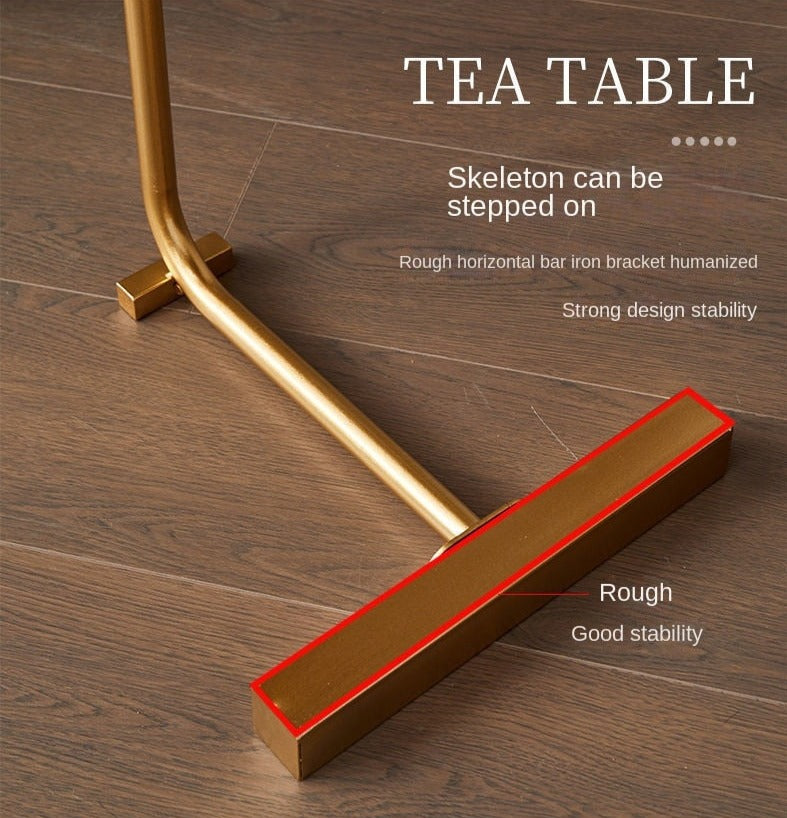 Golden Walnut Side Table