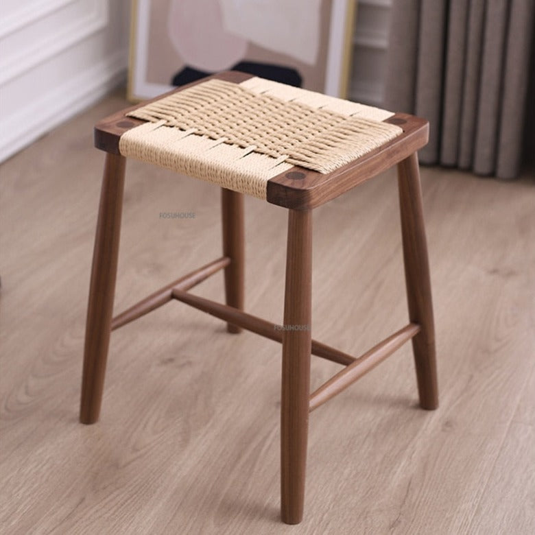 Woven Rope Bench