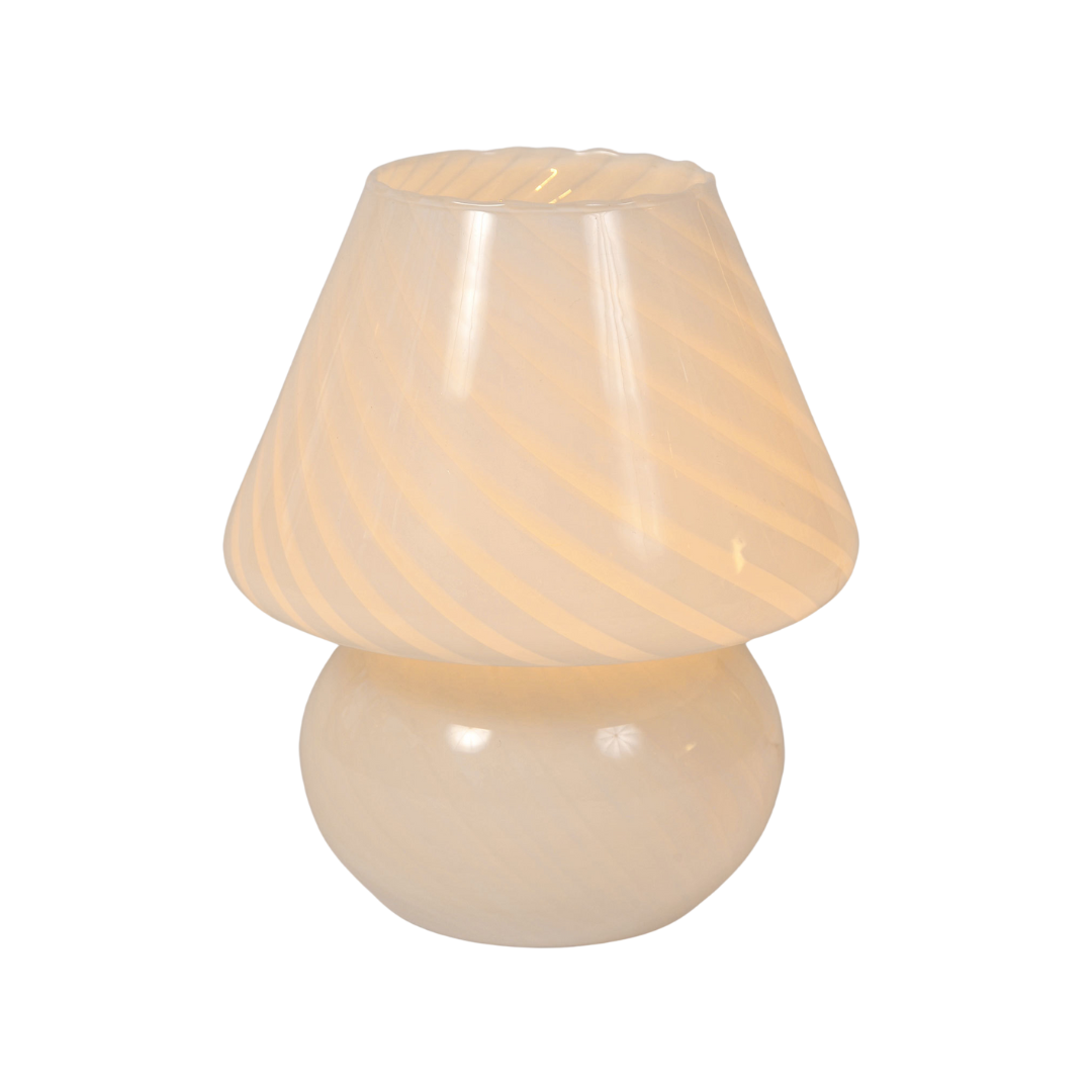 Ansel Glass Table Lamp 7.5"