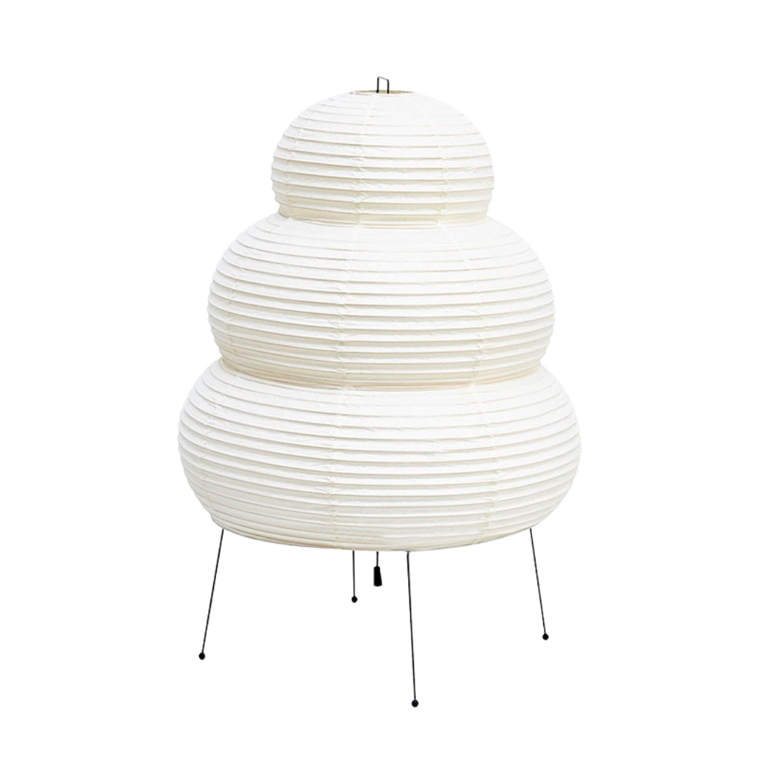 Japanese Rice Paper Floor Lamp 24"