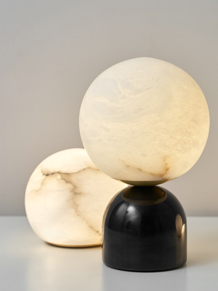 Carrara Marble Desk Lamp
