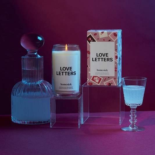 Homesick Scented Candle, Love Letters