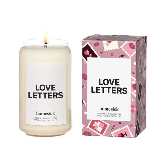 Homesick Scented Candle, Love Letters