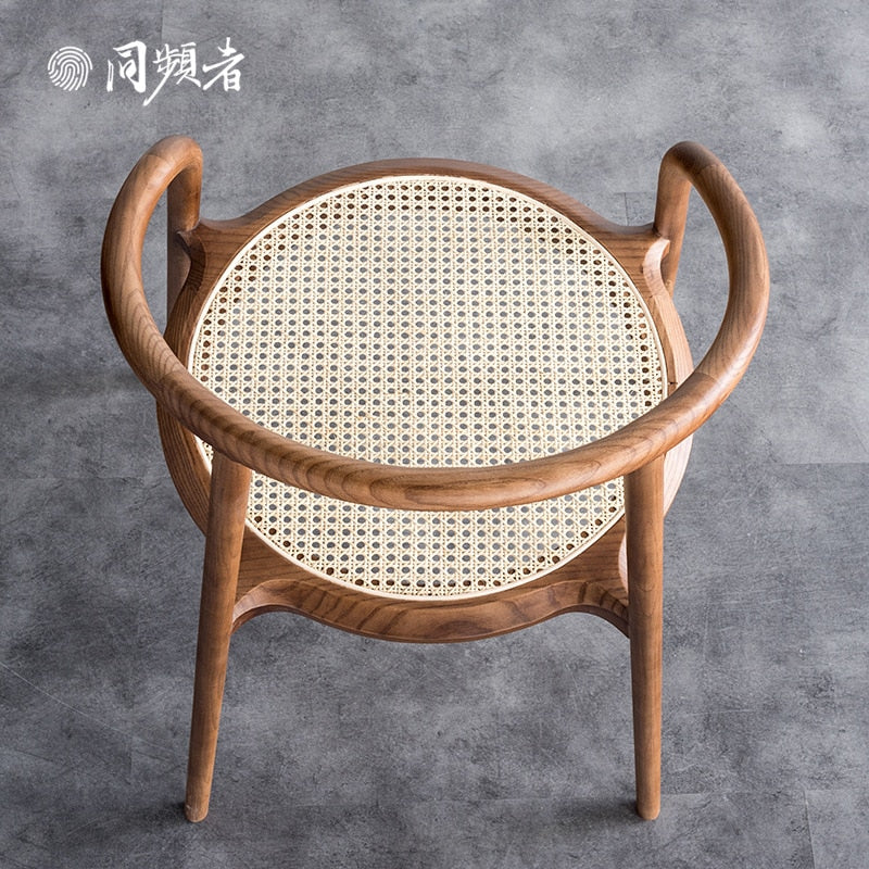 Rattan Antique Dining Chair