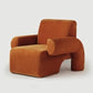 Corduroy Single Sofa Accent Chair