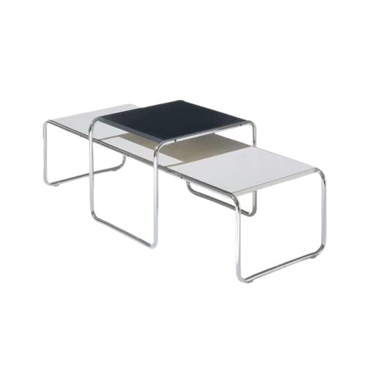 Chrome Nesting Coffee Table