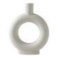 Modern Geometric Ceramic Vase 9.5"